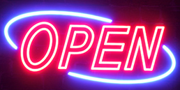 Open Sign
